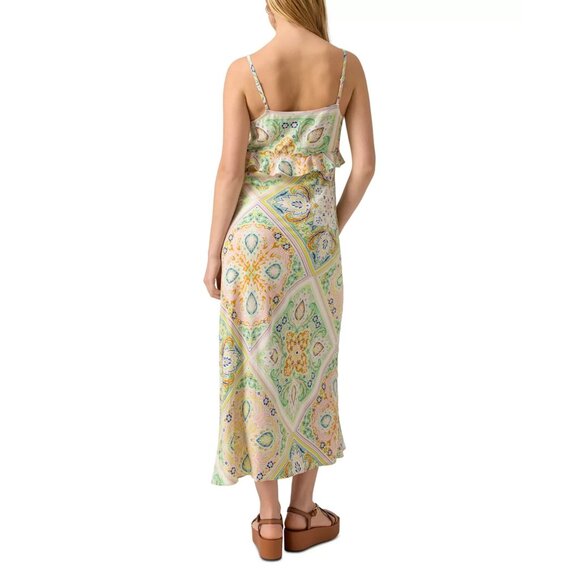 Sanctuary Spring Favorite Slip Dress Womens XS V Neck Ruffles Lined Rayon - Picture 2 of 6